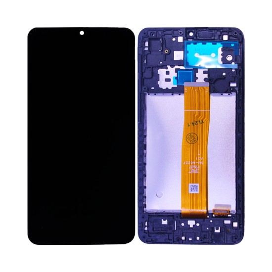 Touch+Display+Frame Samsung Galaxy A022/A02 (S-910) Black Touch+Display+Frame Samsung Galaxy A022/A02 (S-910) Black